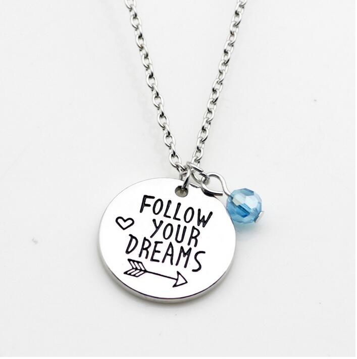 Dreaming Inspirational Necklace