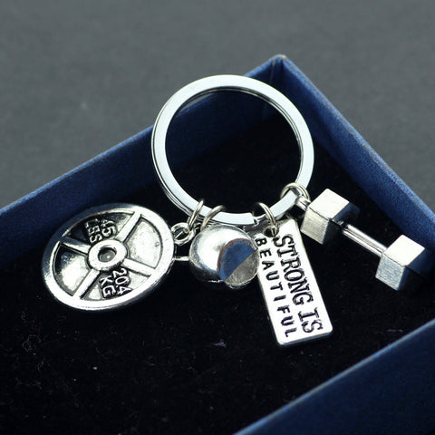 Strong Is Beautiful Inspired Keychain
