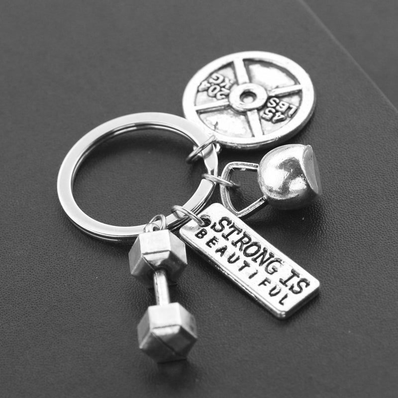 Strong Is Beautiful Inspired Keychain