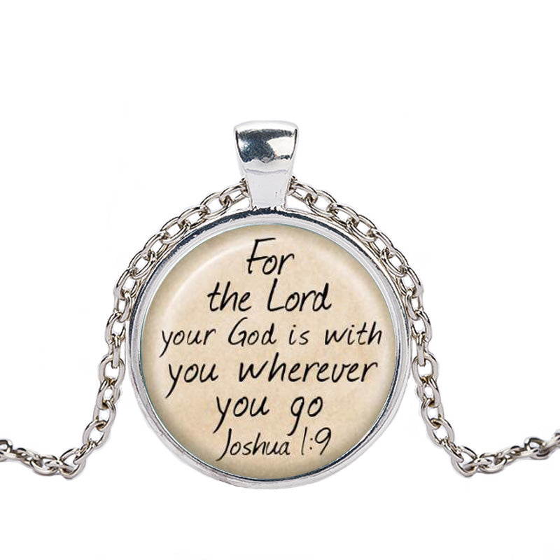 Christian Scripture Inspiration Necklace