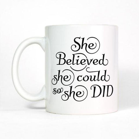 Inspirational Believing Mug