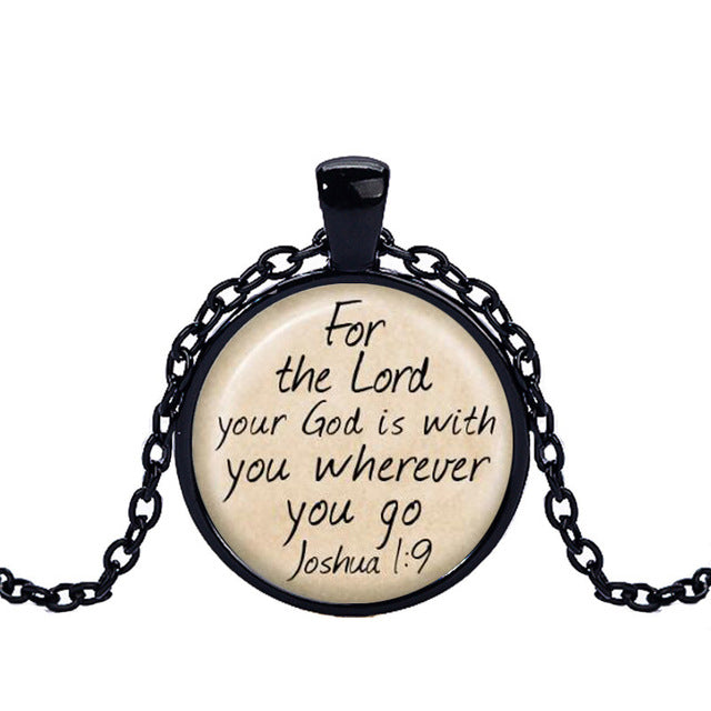 Christian Scripture Inspiration Necklace