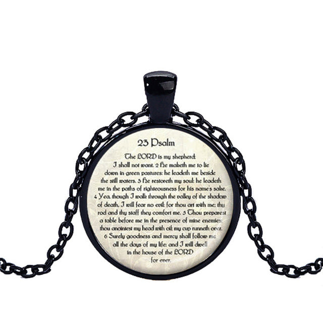 Christian Scripture Inspiration Necklace